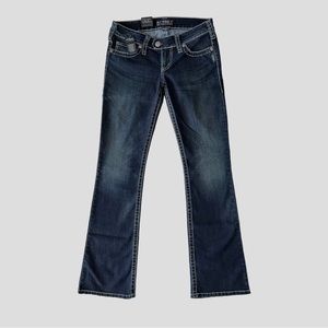 Silver Jeans Tuesday Low-Rise Bootcut Jeans